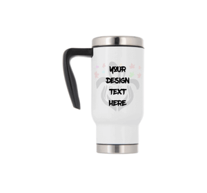 Personalized Photo Text Your Own Design 17oz Travel Mug - RazKen Gifts Shop