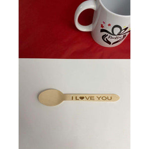 Personalized Wooden Engraved Tableware Spoon - RazKen Gifts Shop