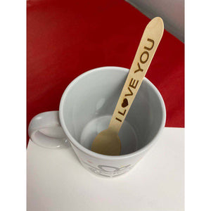 Personalized Wooden Engraved Tableware Spoon - RazKen Gifts Shop