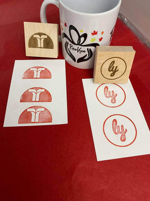 Custom Wooden Rubber Stamp - RazKen Gifts Shop