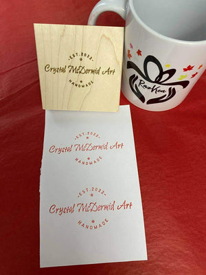 Custom Wooden Rubber Stamp - RazKen Gifts Shop