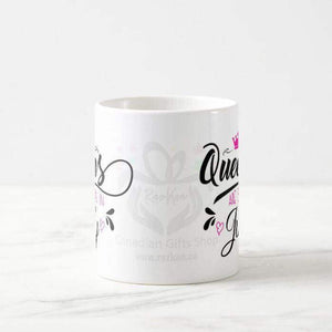 Queens are born in ... Every 12 months, Birthday Gift, Daughter, Mother, Friend, Queen, Wife Mug - RazKen Gifts Shop