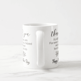 Thank You For All That You Are, Happy Mothers Day Gift Mug - RazKen Gifts Shop