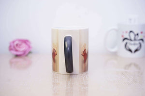 The Walking Dead Zombie Colour Changing Heat Sensitive Mug, Surprise Gift, Scary Mug - RazKen Gifts Shop