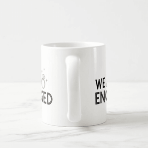 We are engaged, Engagement, Announcement, Marriage, Coffee Mug Gift Coffee Mug - RazKen - RazKen Gifts Shop