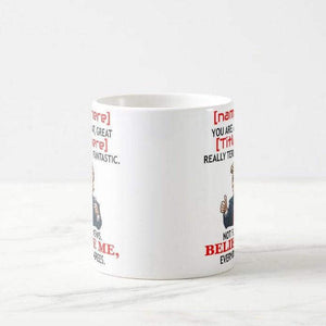 Personalized Name Title You Are A Great Really Terrific Fantastic Funny Trump Mug - RazKen Gifts Shop