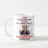 Personalized Name Title You Are A Great Really Terrific Fantastic Funny Trump Mug - RazKen Gifts Shop